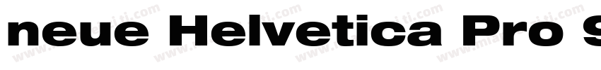 neue Helvetica Pro 93字体转换